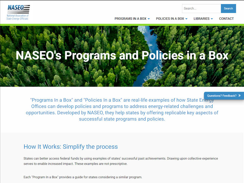 NASEO’s Programs in a Box